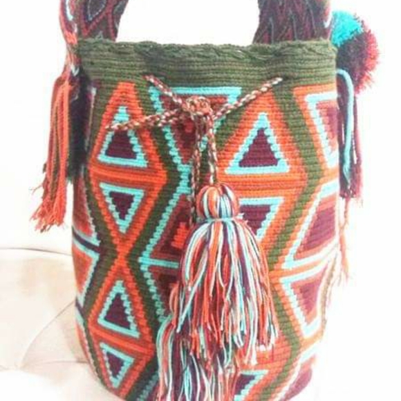 ☆Sold at other site☆Colombian Handmade Bag☆Big☆ - Picture 4 of 5